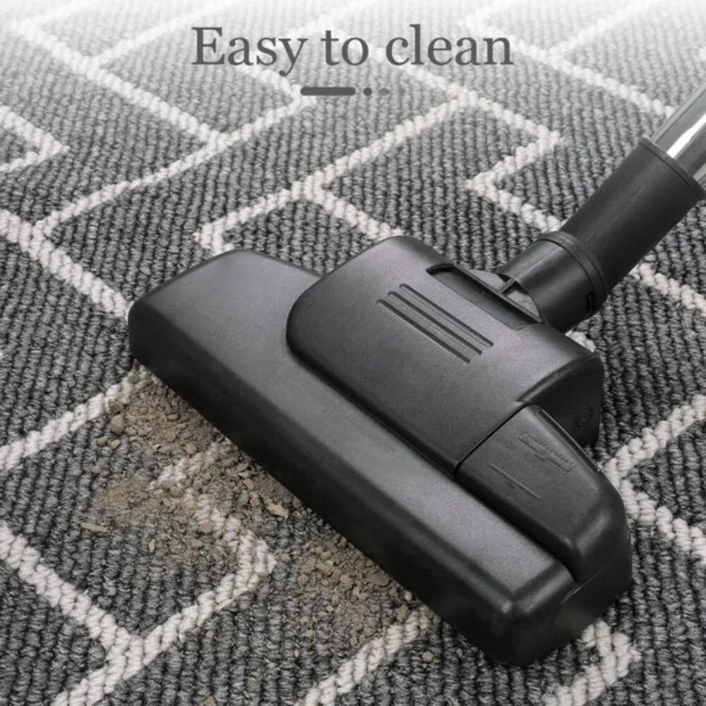 New Set of 2 Grey Kitchen Rug, Non-Slip, Absorbent, Washable Polypropylene Rugs